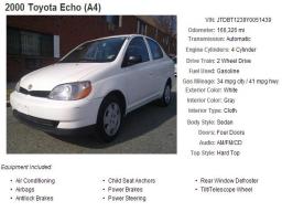 Picture of TOYOTA Echo Picture of TOYOTA Echo